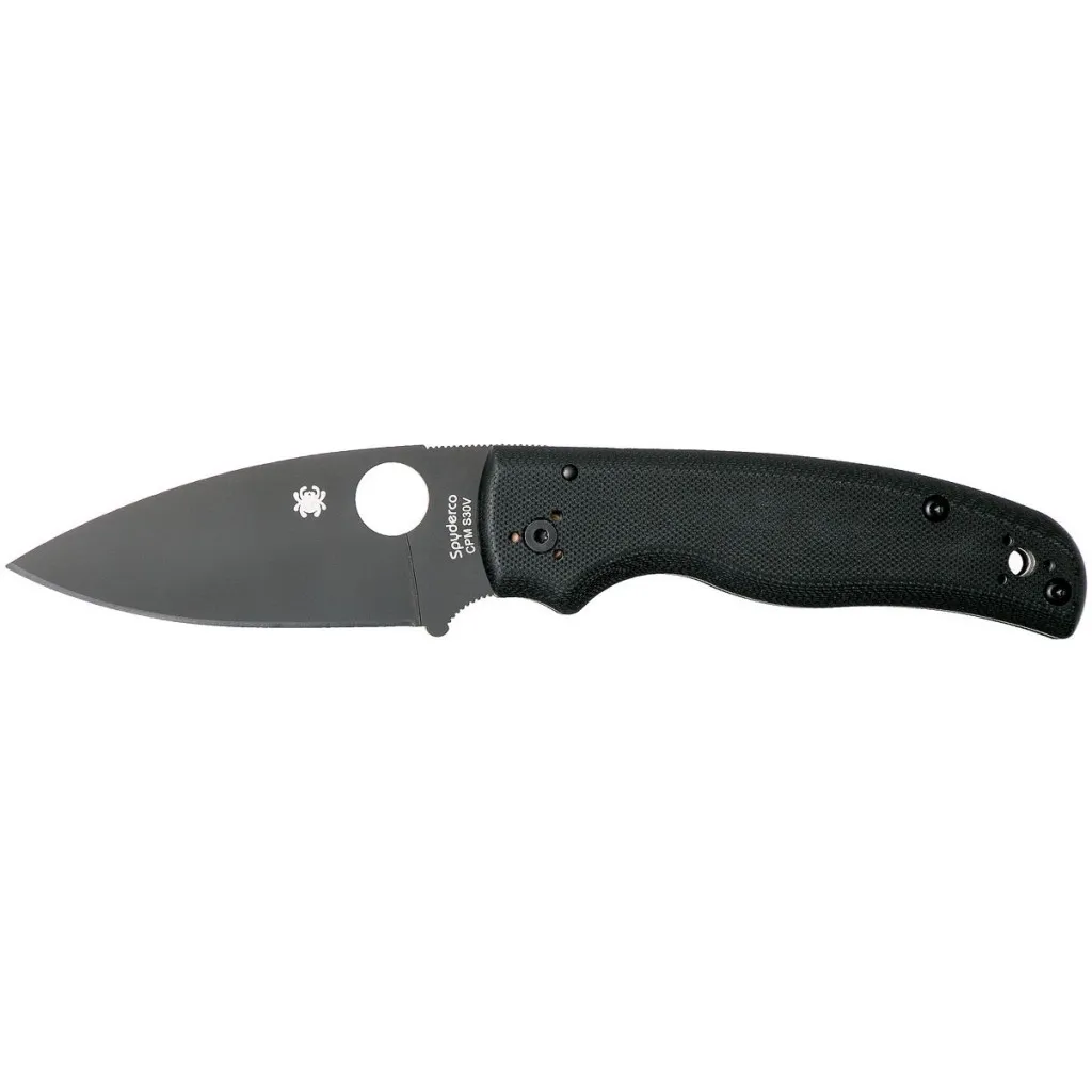  Spyderco Shaman Black Blade (C229GPBK)