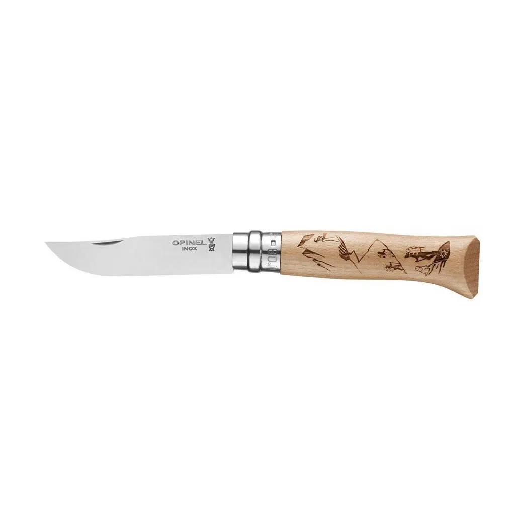  Opinel №8 Inox VRI "Hiking" (002186)