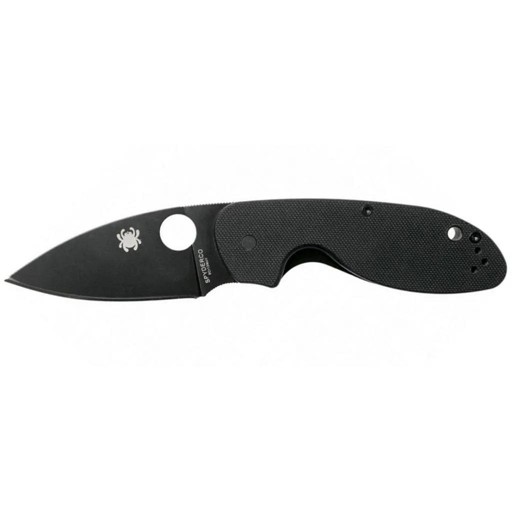  Spyderco Efficent Black Blade (C216GPBBK)