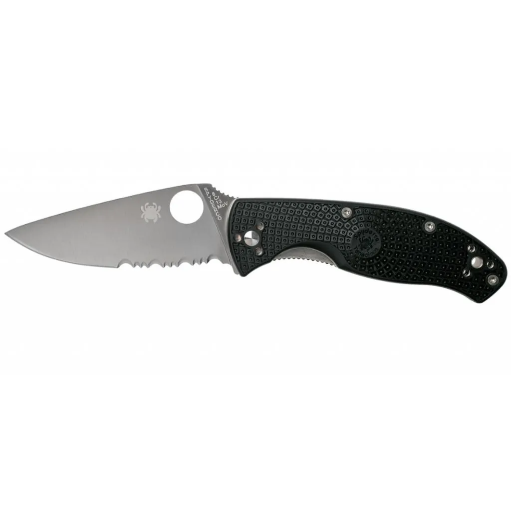  Spyderco Tenacious FRN напівсерейтор (C122PSBK)