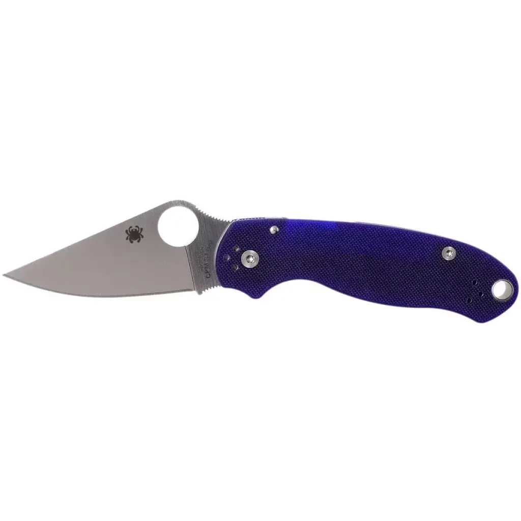  Spyderco Para 3 G10 S110V Dark Blue (C223GPDBL)