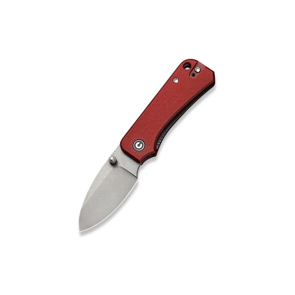  Civivi Baby Banter Stonewash Red G10 (C19068S-6)