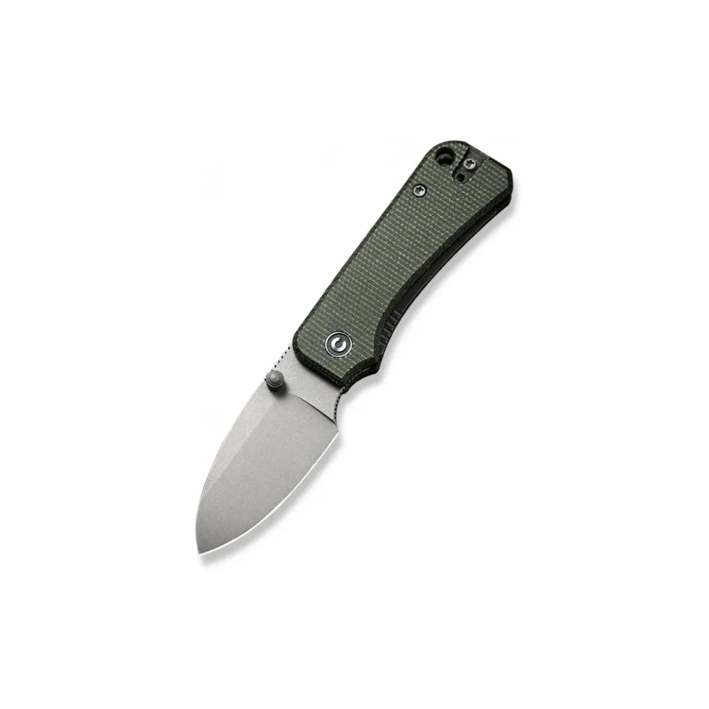  Civivi Baby Banter Stonewash Green Micarta (C19068SB-1)