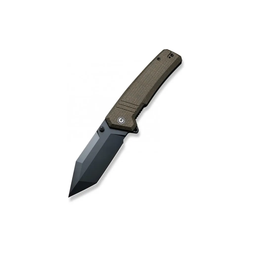  Civivi Bhaltair Black Blade Dark Micarta (C23024-3)