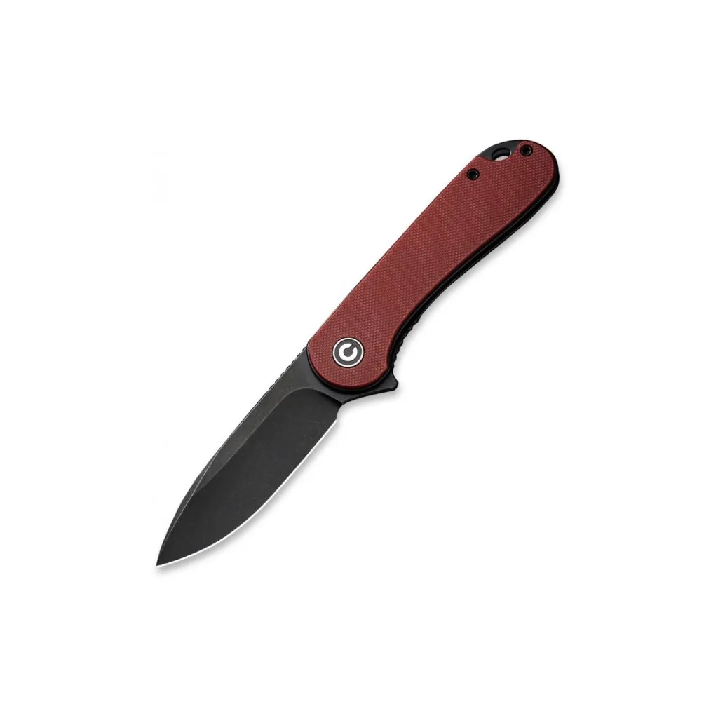  Civivi Elementum Darkwash Red G10 (C907A-1)