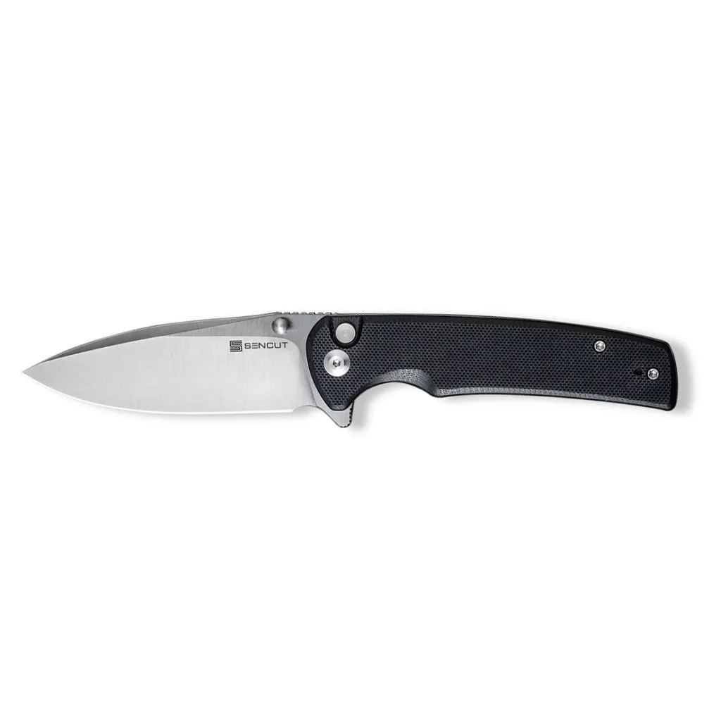  Sencut Sachse Satin Black G10 (S21007-5)