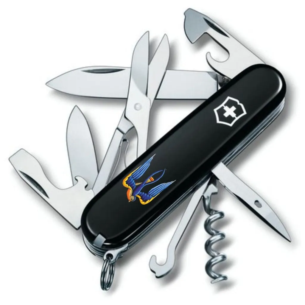  Victorinox Climber Ukraine Тризуб-Ласточка (1.3703.3_T1230u)