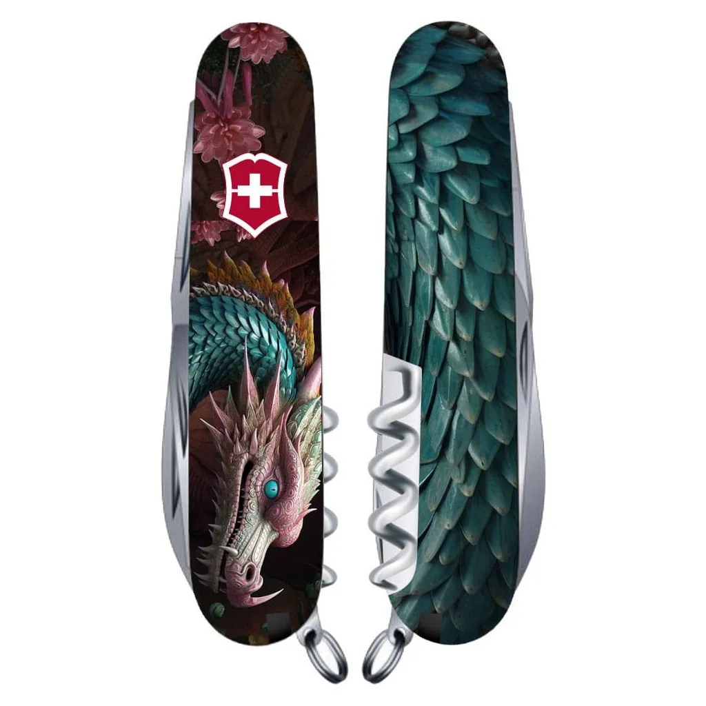  Victorinox Climber Zodiac Лазурний дракон (1.3703.3_Z3290p)