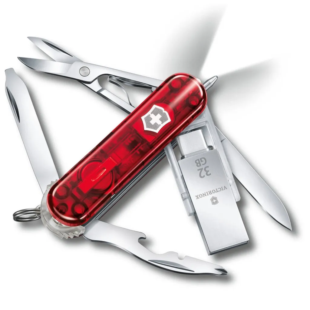  Victorinox Midnite ManagerWork 58 мм LED/USB 3.0/3.1 32 Gb (4.6336.TG32)