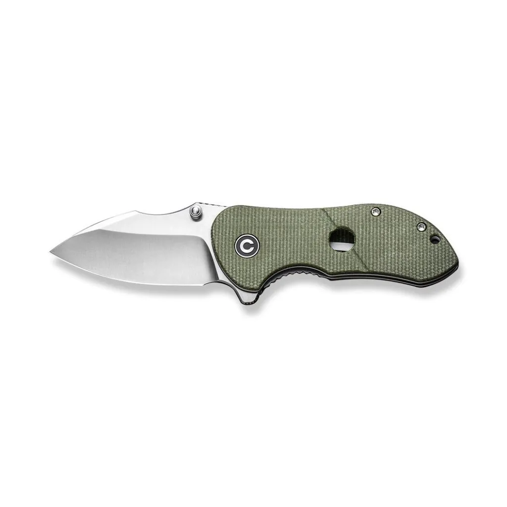  Civivi Gordo Satin Olive Micarta (C22018C-2)