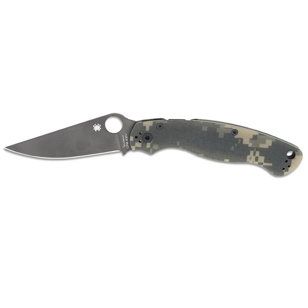  Spyderco Military 2 DLC S30V Camo G10 (C36GPCMOBK2)