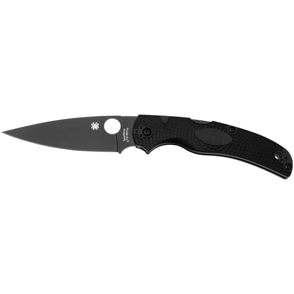  Spyderco Native Chief DLC BD1N Black FRN (C244PBBK)