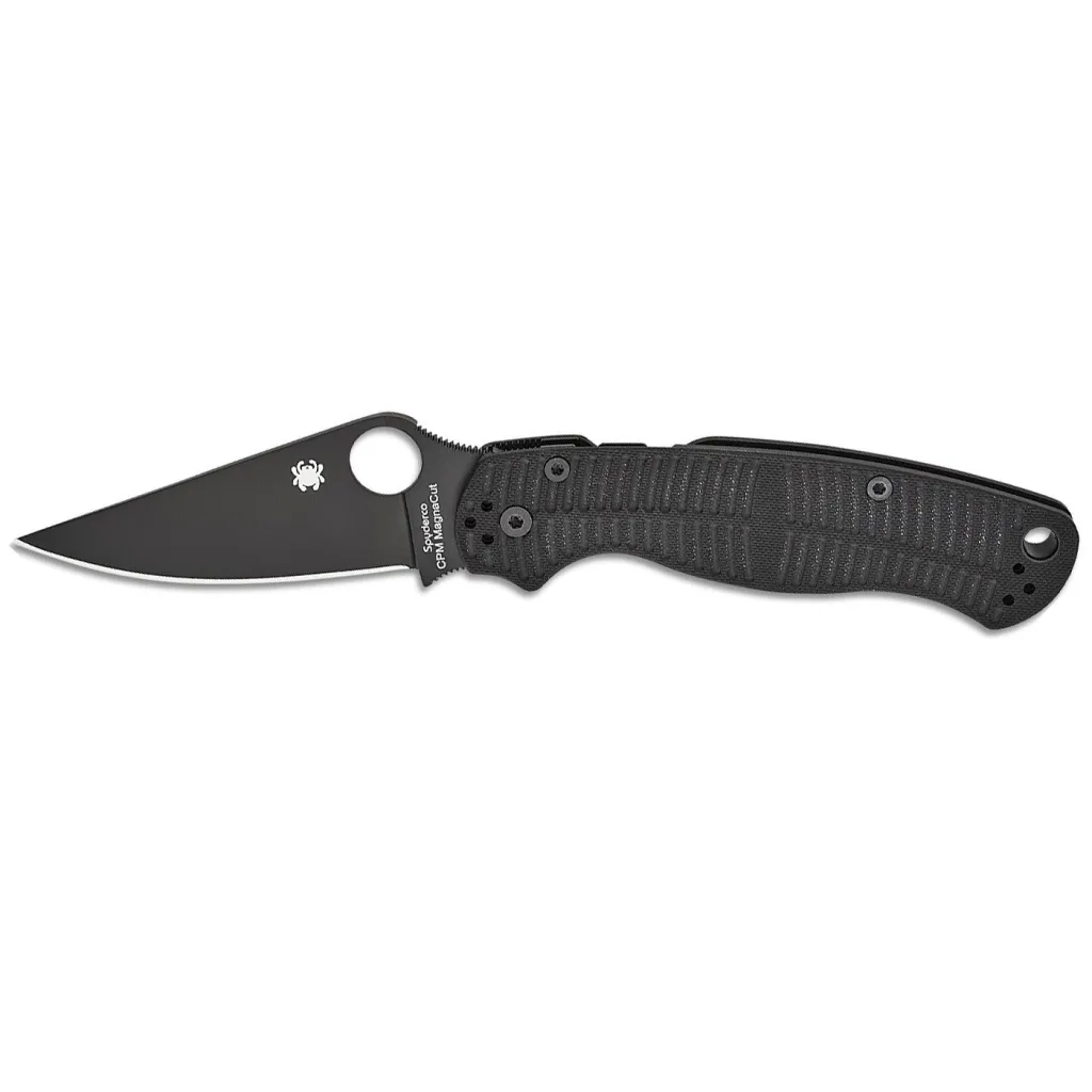  Spyderco Para Military 2 DLC MagnaCut Black G10 (C81GMCBKP2)