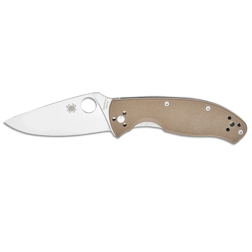  Spyderco Tenacious M4 Brown G10 (C122GBNM4P)