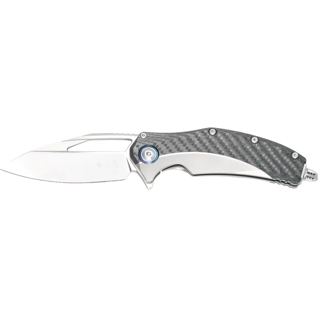  Microtech Matrix Bead Blast CF (165C-7CFTI)