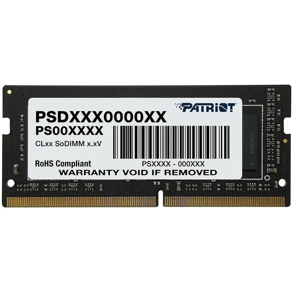 Оперативная память Patriot SO-DIMM DDR4 8GB/3200 (PSD48G32002S)