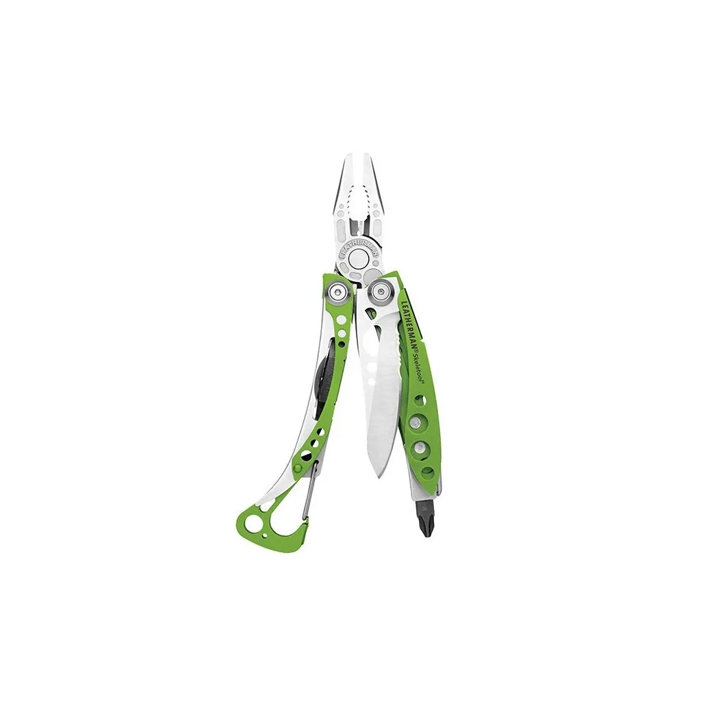 Мультитул Leatherman Skeletool - MOSS GREEN, картонная коробка (832208)