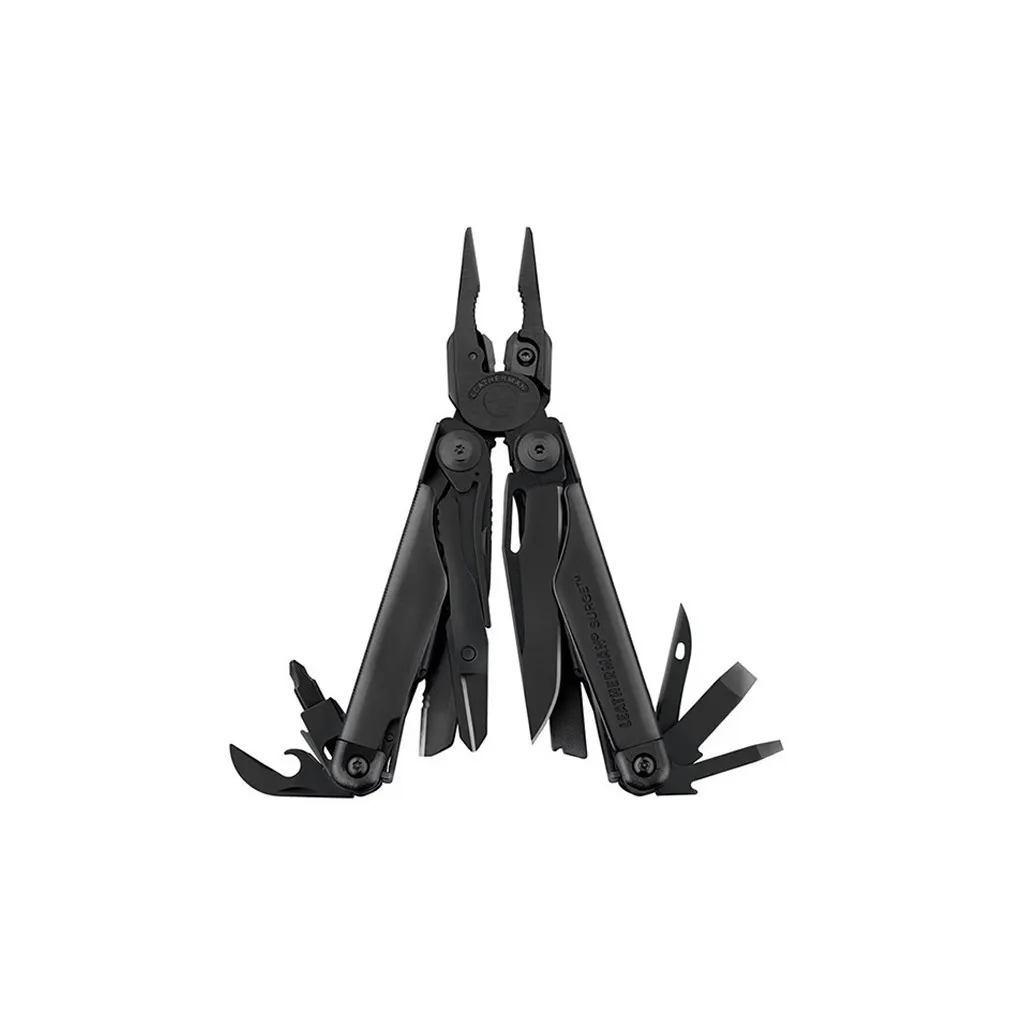 Мультитул Leatherman Surge BLACK, чехол MOLLE, картонная коробка (831333)