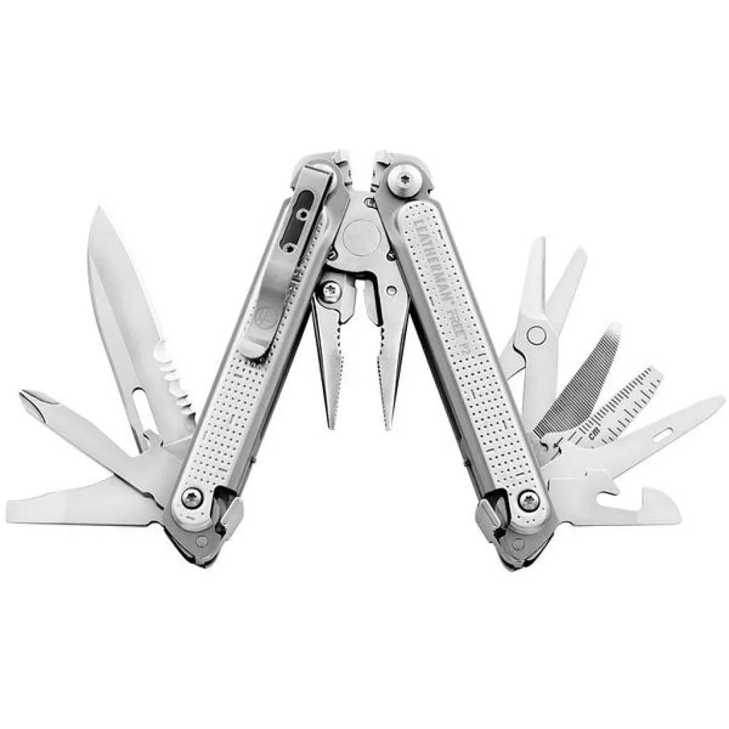 Мультитул Leatherman Free P2 синтетический чехол, картонная коробка (832638)