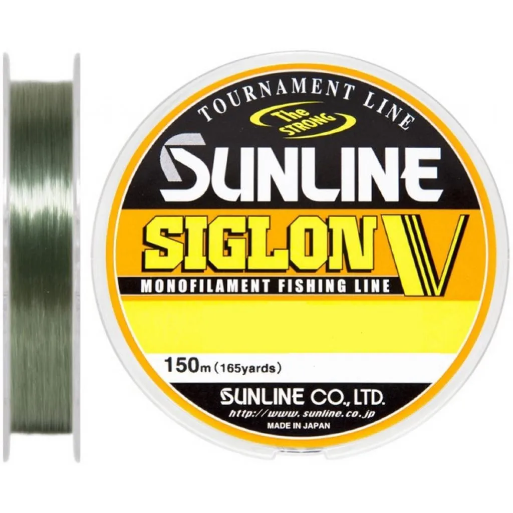 Леска, шнур Sunline Siglon V 150м #1.0/0.165мм 3кг (1658.05.03)