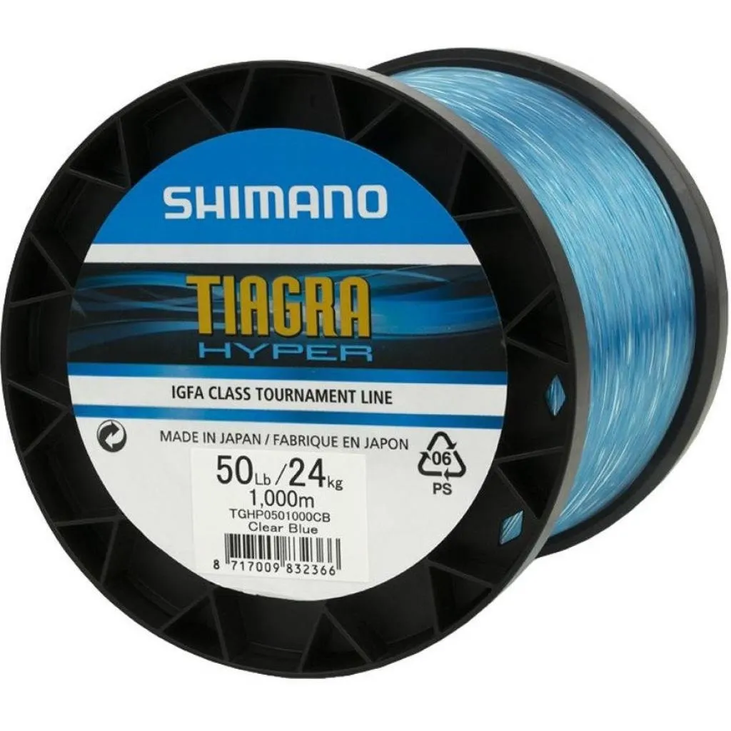 Волосінь, шнур Shimano Tiagra Hyper Trolling 1000m 0.68mm 50lb/24kg (2266.97.40)