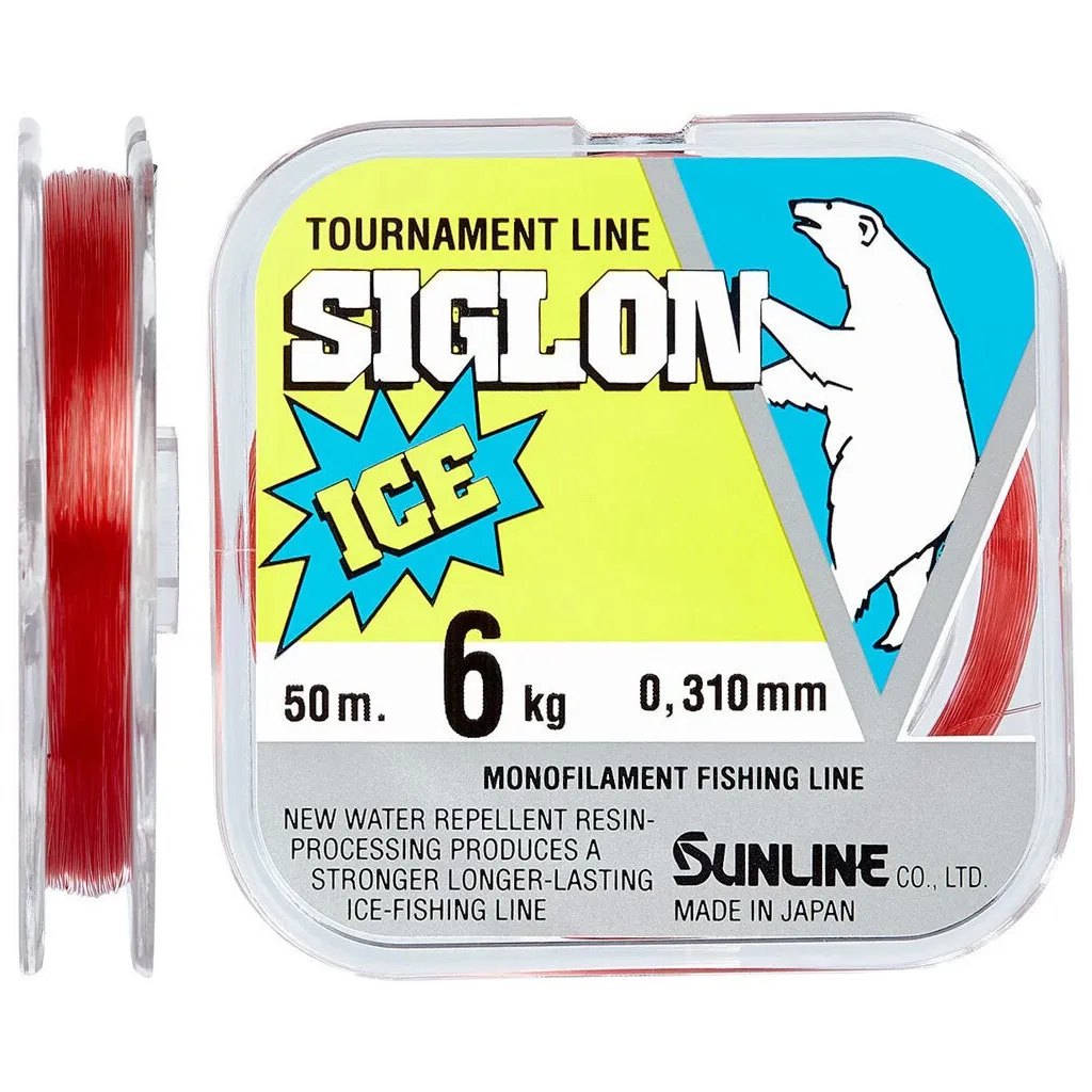 Леска, шнур Sunline Siglon F ICE 50m 3.5/0.310mm 6.0kg (1658.10.16)