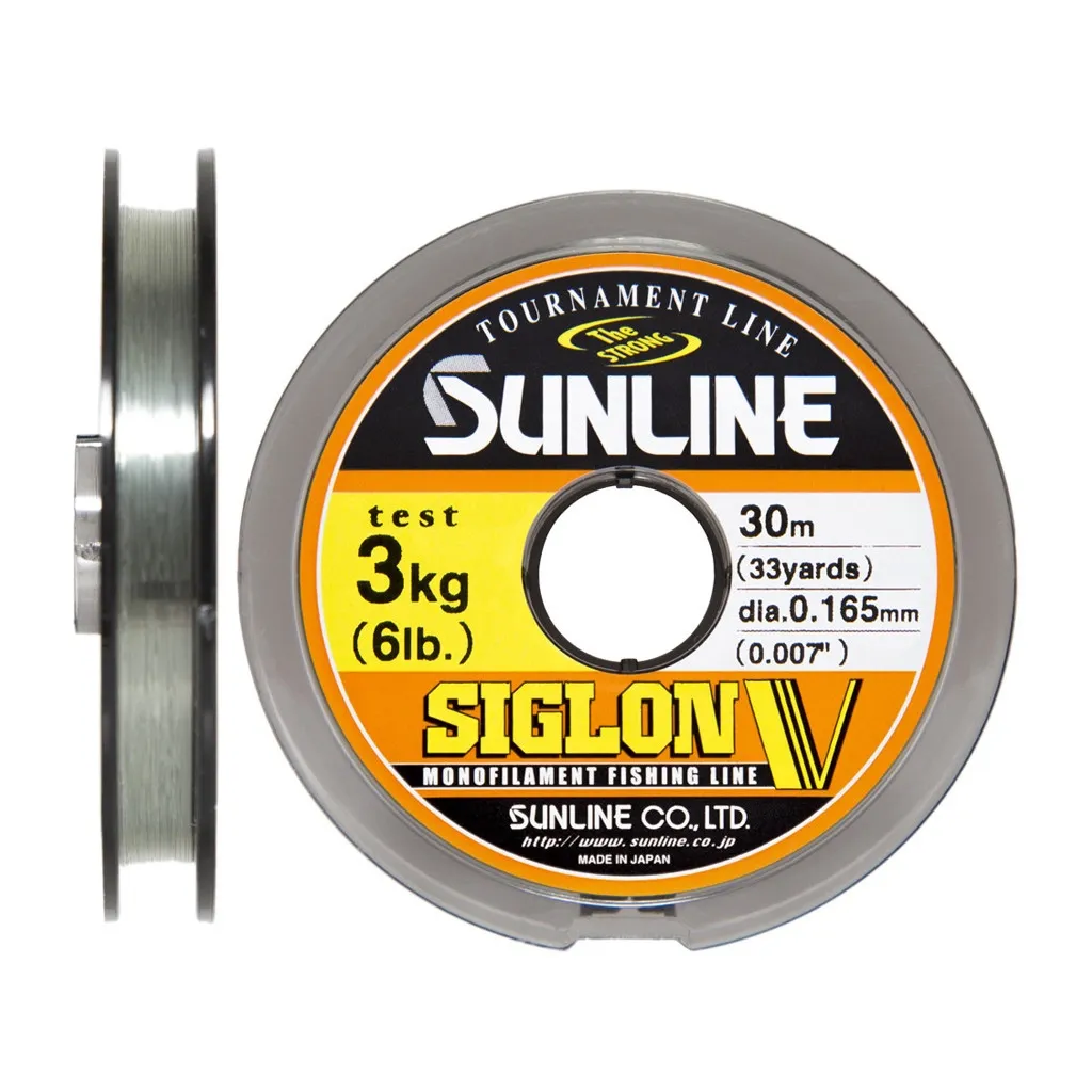 Волосінь, шнур Sunline Siglon V 30m 2.5/0.26mm 6.0kg (1658.08.30)