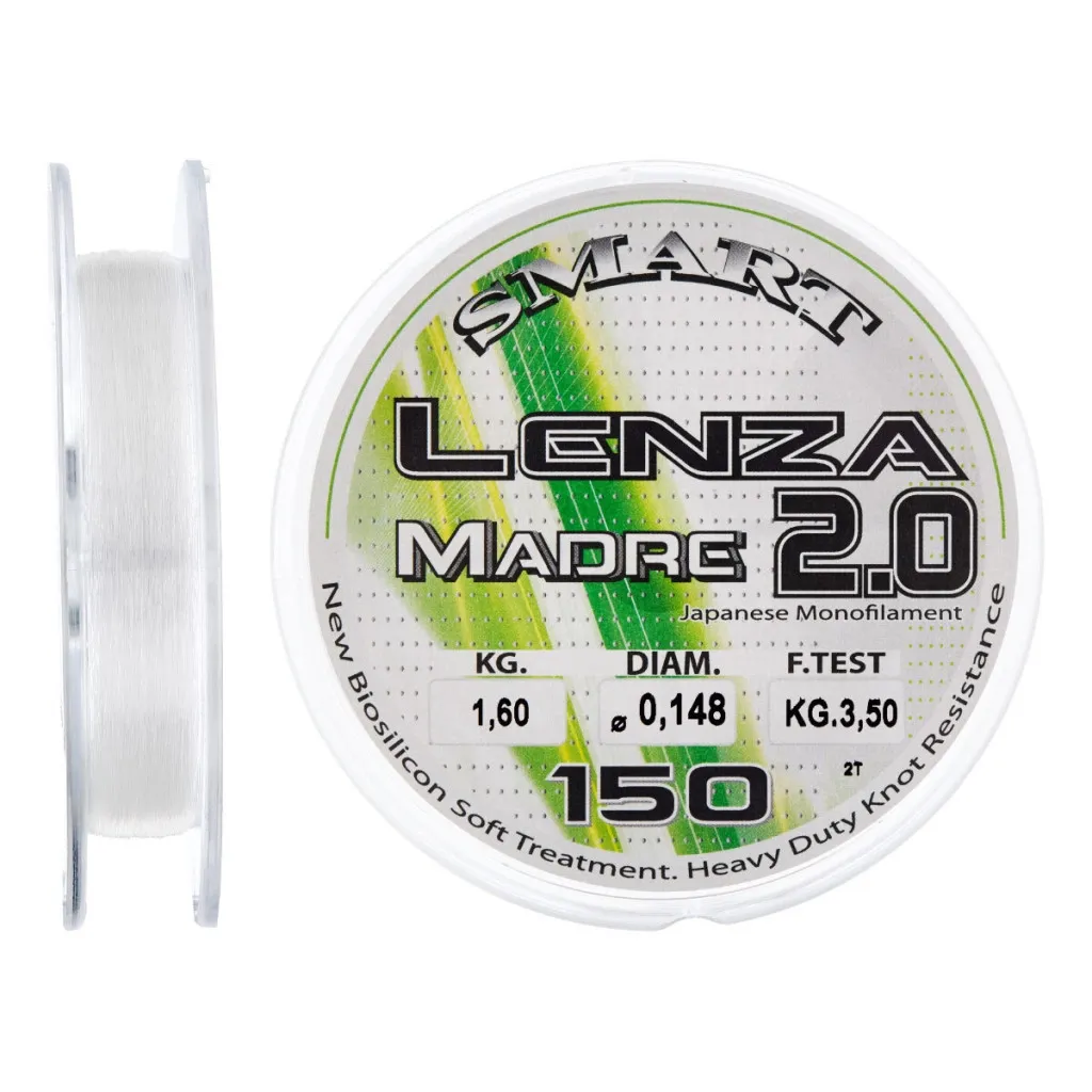 Волосінь, шнур Smart Lenza Madre 2.0 150m 0.148mm 1.6kg (1300.30.18)