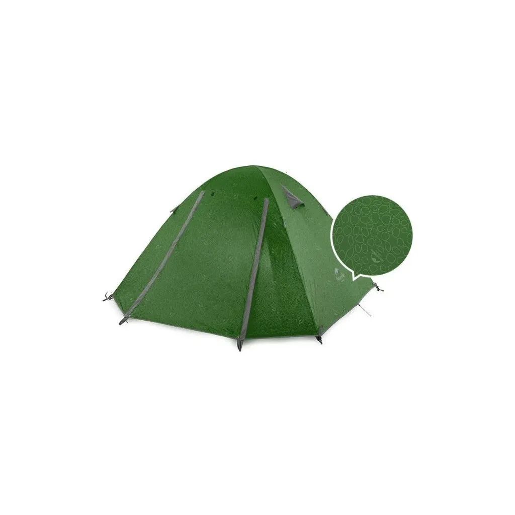 Палатка и тент Naturehike P-Series NH18Z033-P 210T/65D Dark Green (6927595762639)