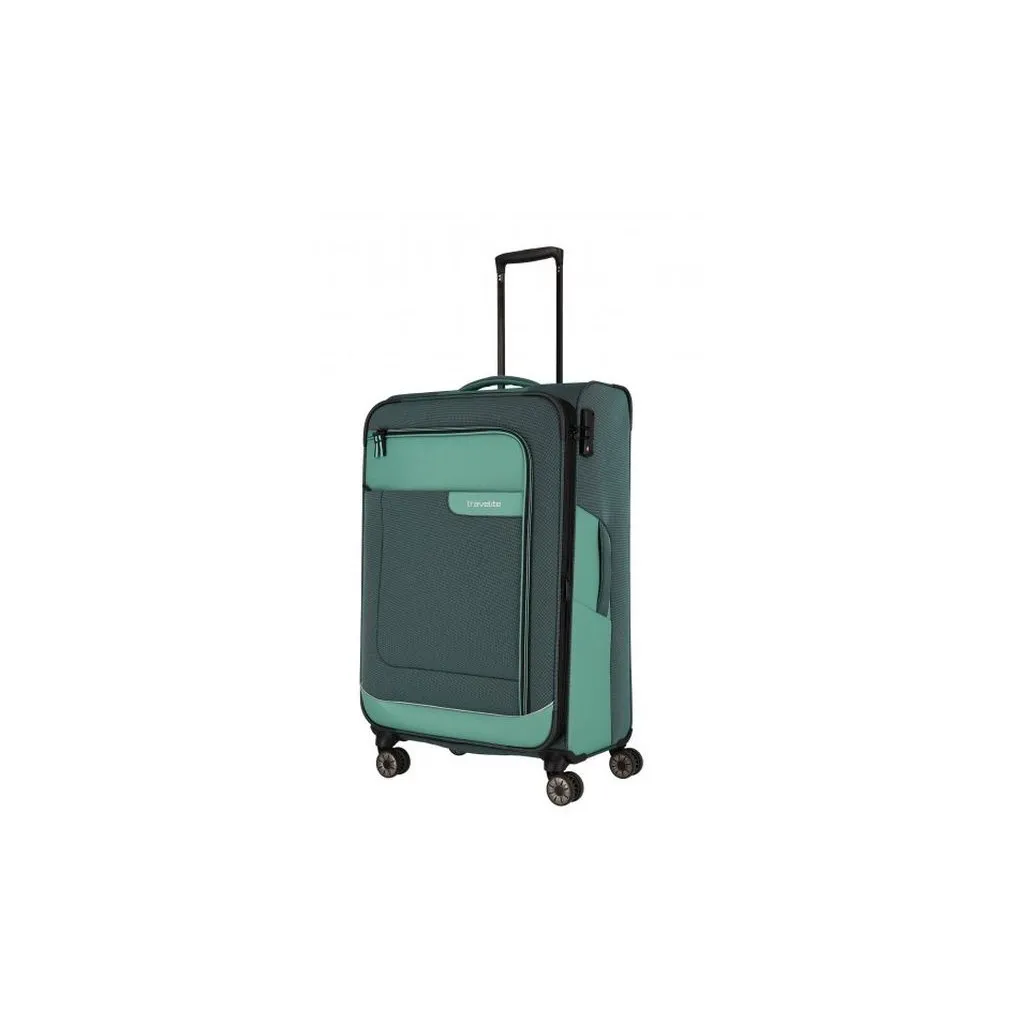 Чемодан Travelite Viia Green L exp (TL092849-80)