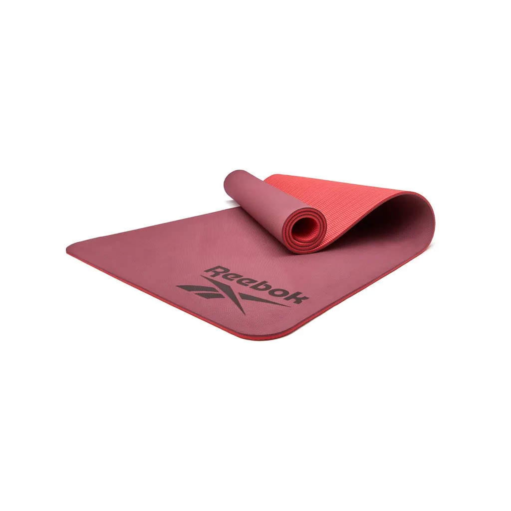 Коврик для йоги Reebok Double Sided Yoga Mat красный RAYG-11042RD (885652020855)