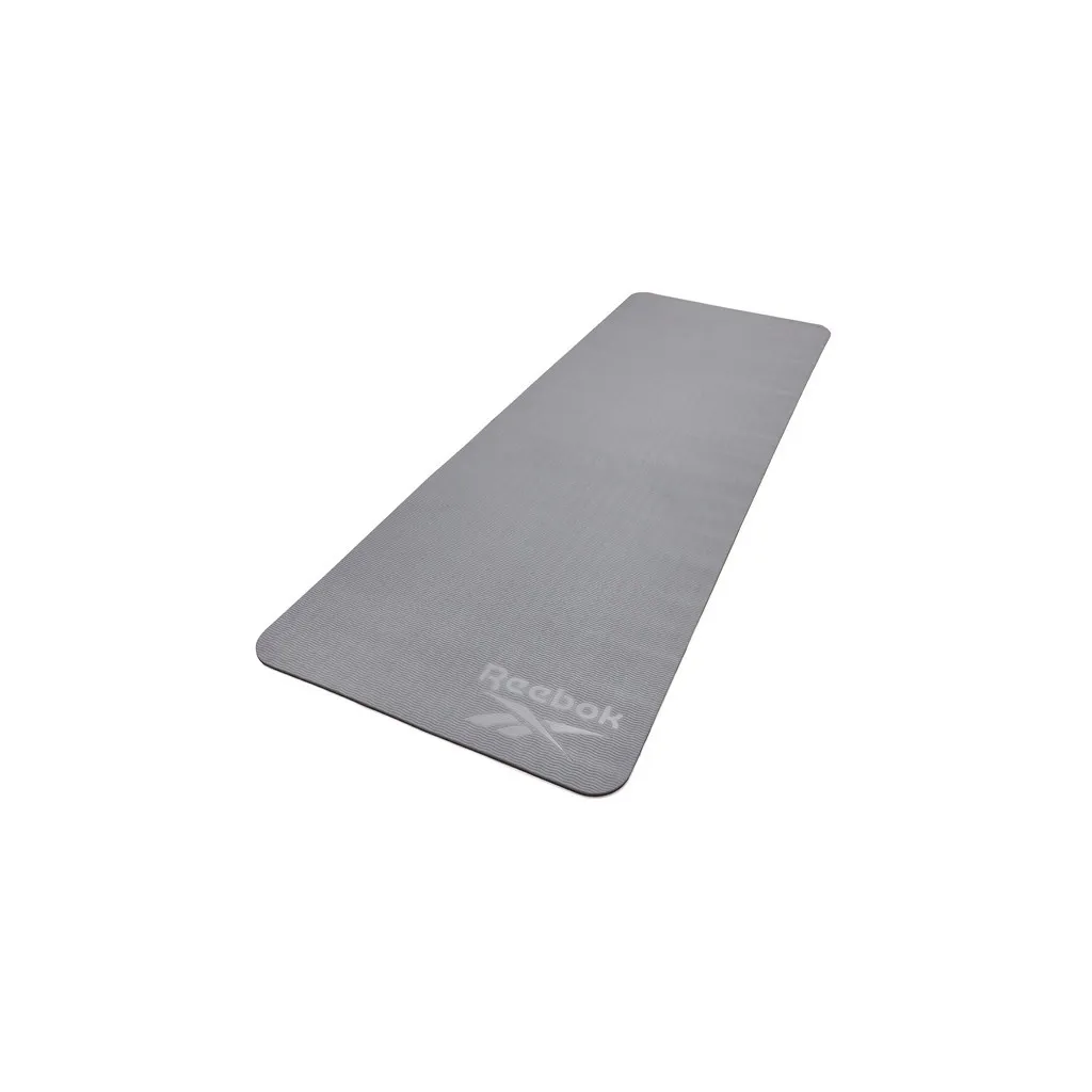 Коврик для йоги Reebok Double Sided Yoga Mat черный, серый RAYG-11042BKGR (885652020817)