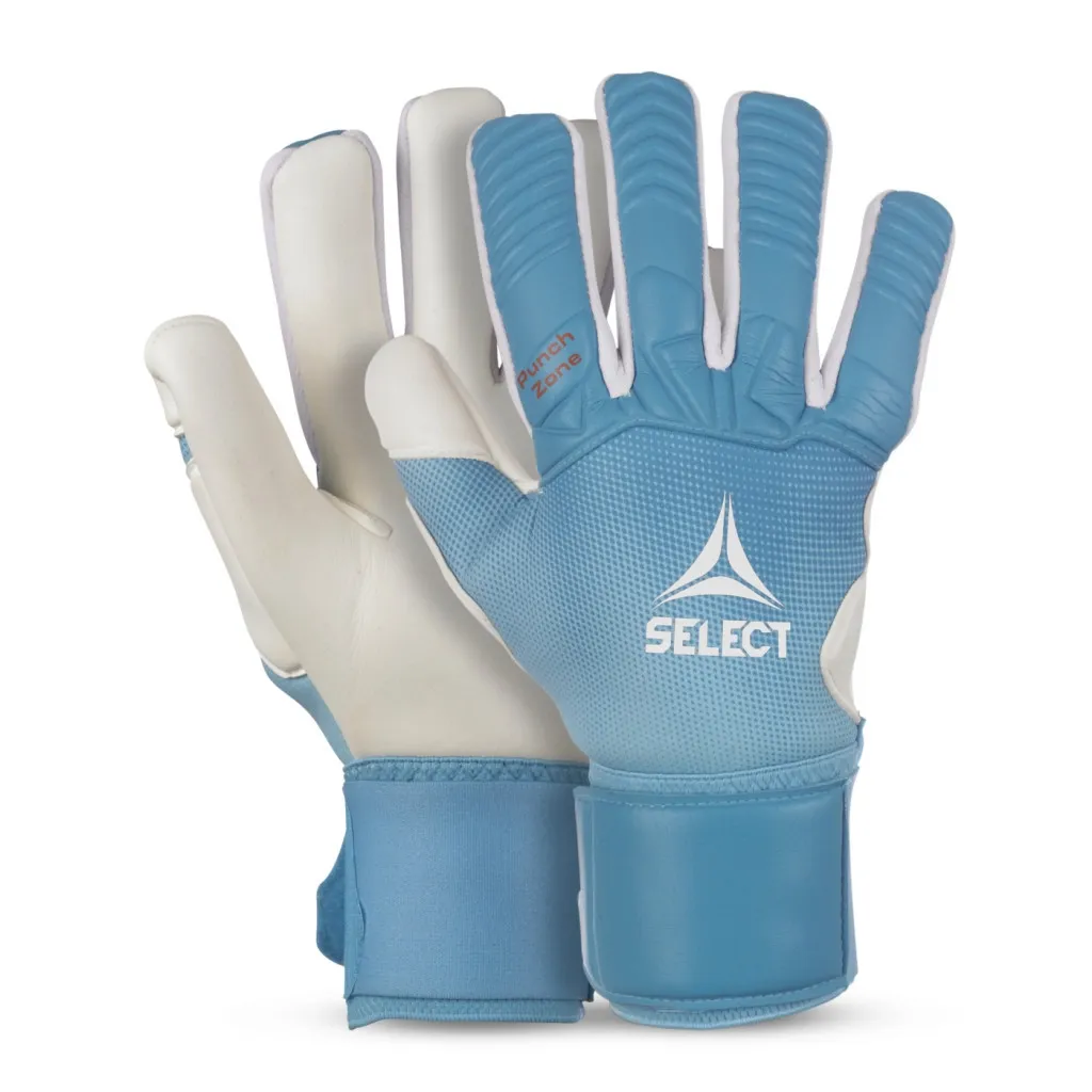 Вратарские перчатки Select Goalkeeper Gloves 33 601331-410 Allround синий, белый Уни 9 (5703543316427)