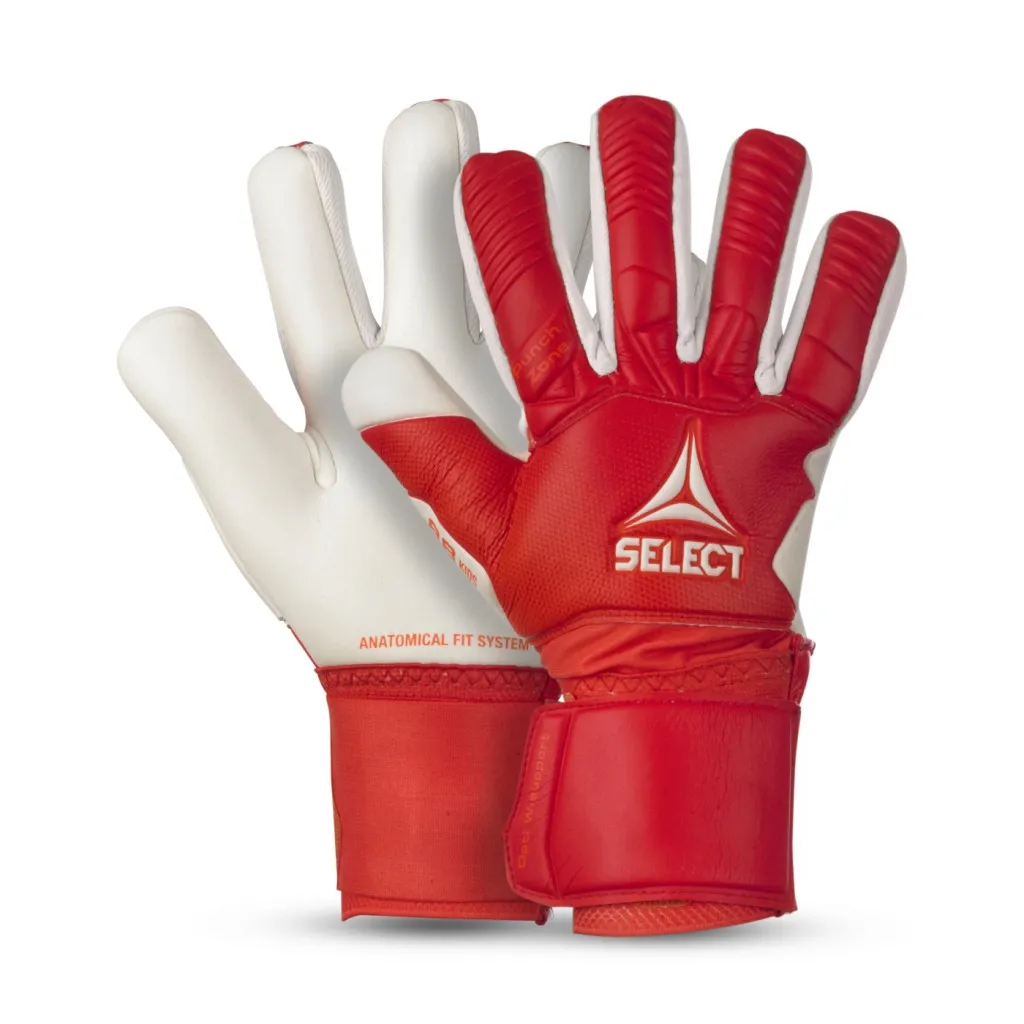 Вратарские перчатки Select Goalkeeper Gloves 88 Kids v23 602863-694 красный, белый Дет 4 (5703543316670)