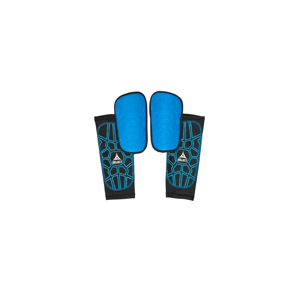 Футбольные щитки Select Shin Guard Super Safe v23 синий, черный Уни L 647810-019 (5703543311187)