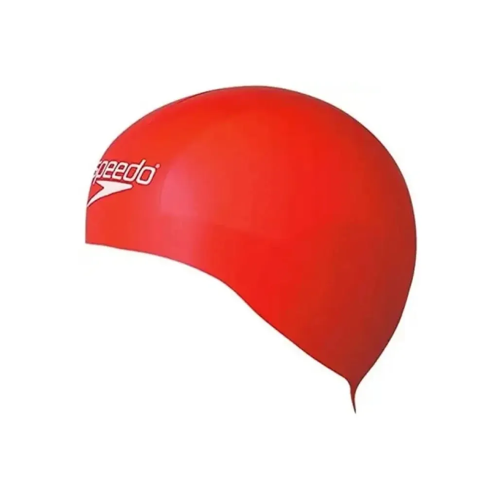 Шапка для плавання Шапка Speedo Can Aqua V Cap Au червоний, білий 8-08775F744 OSFM (5053744561684)