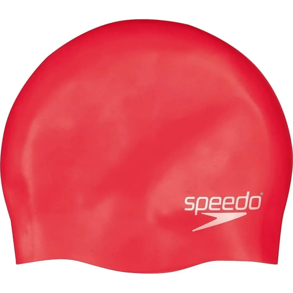 Шапка для плавання Шапка Speedo Moulded Silc Cap JU червоний 8-709900004 OSFM (5051746363923)