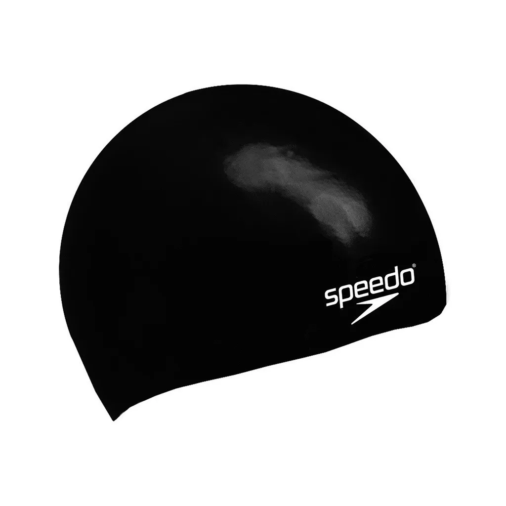 Шапка для плавания Speedo Moulded Silc Cap JU черный 8-709900001 OSFM (5014991588350)