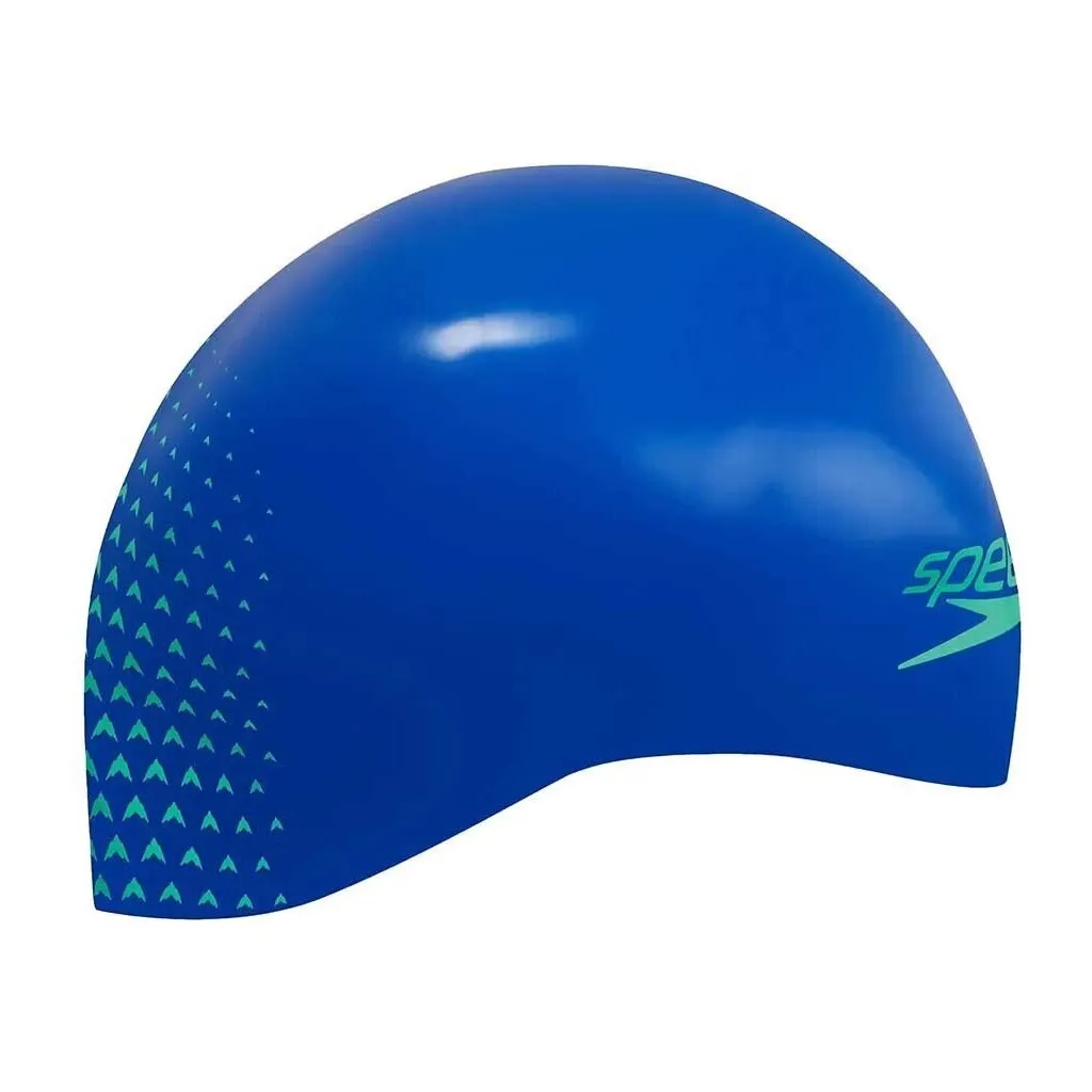 Шапка для плавання Шапка Speedo Fastskin Cap Au синій, зелений 8-0821615794 M (5059937426891)