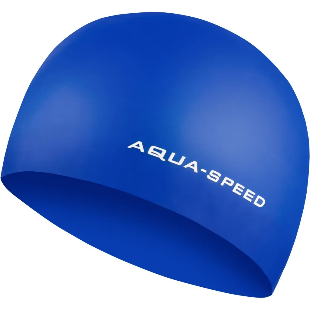 Шапка для плавания Aqua Speed 3D Cap 5753 092-01 синий Уни OSFM (5908217657534)