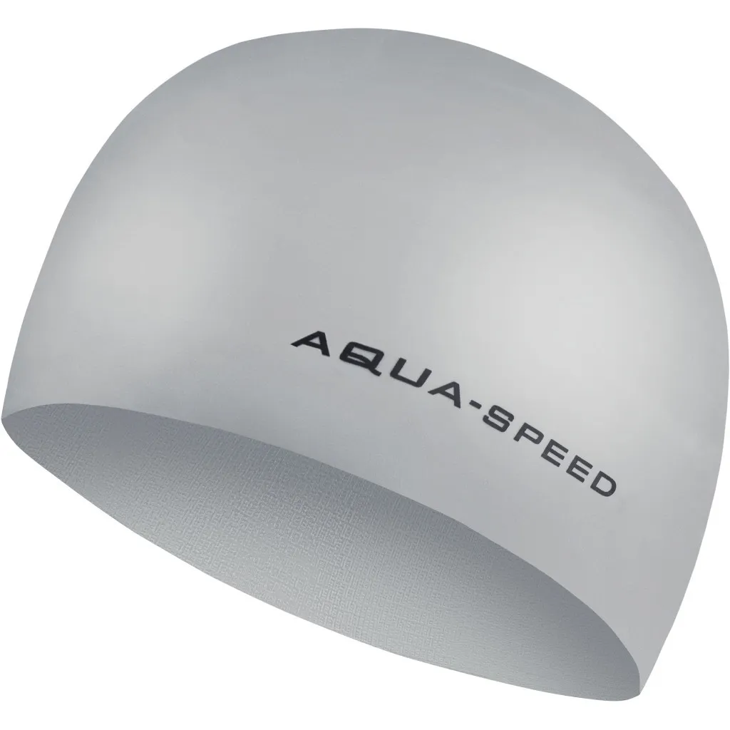 Шапка для плавания Aqua Speed 3D Cap 5755 092-26 серебристый Уни OSFM (5908217657558)