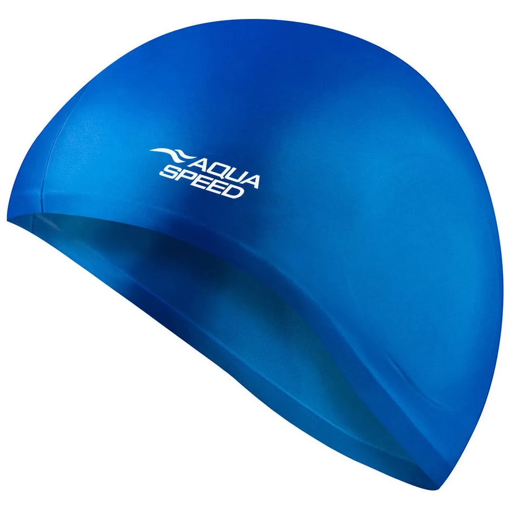 Шапка для плавания Aqua Speed Ear Cap 5872 128-01 синий Уни OSFM (5908217658722)