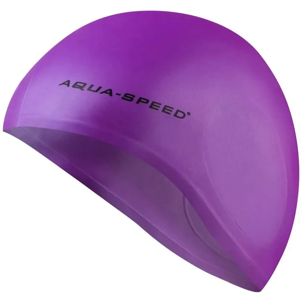 Шапка для плавания Aqua Speed Ear Cap 5874 128-09 фиолетовый Уни OSFM (5908217658746)