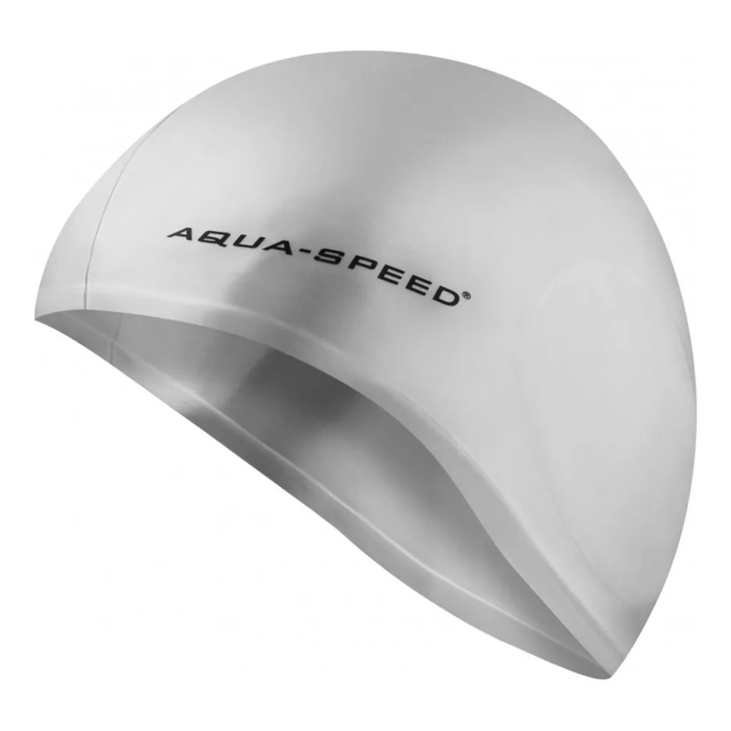 Шапка для плавания Aqua Speed Ear Cap 5875 128-26 серебристый Уни OSFM (5908217658753)