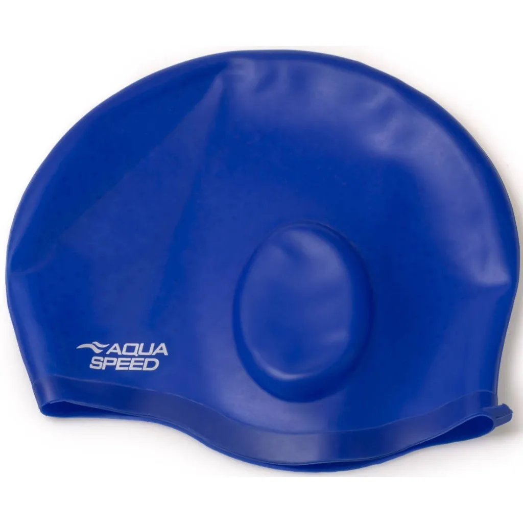 Шапка для плавання Шапка Aqua Speed Ear Cap Comfort 9891 289-01 синій OSFM (5908217698919)