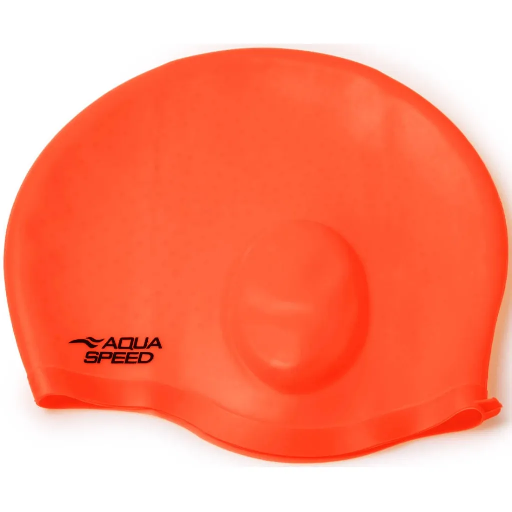 Шапка для плавания Aqua Speed Ear Cap Comfort 9896 289-75 красный OSFM (5908217698964)