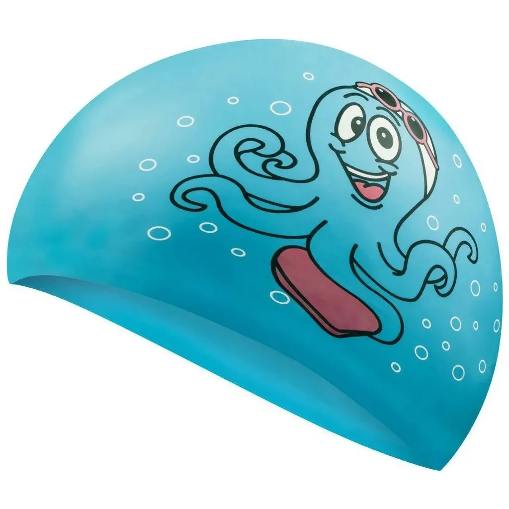 Шапка для плавання Шапка Aqua Speed Kiddie 142-Octopus 7216 блакитний Діт OSFM (5908217672162)