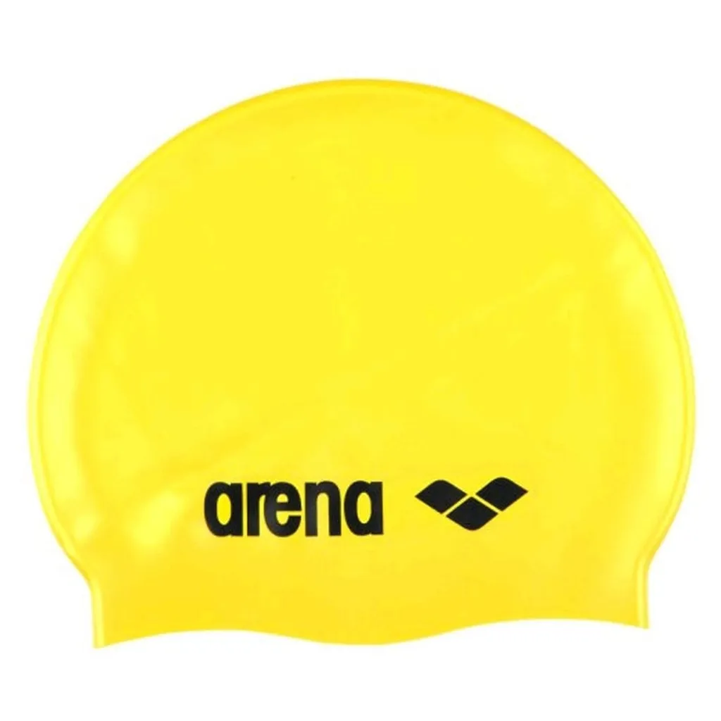 Шапка для плавання Шапка Arena Classic Silicone JR 91670-035 жовтий, чорний Діт OSFM (3468335686059)