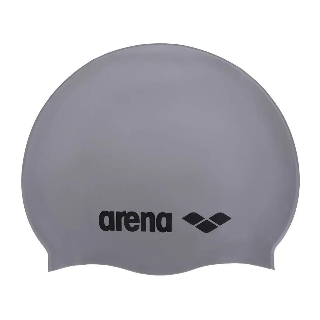 Шапка для плавання Шапка Arena Classic Silicone JR 91670-051 сріблястий Діт OSFM (3468333887700)