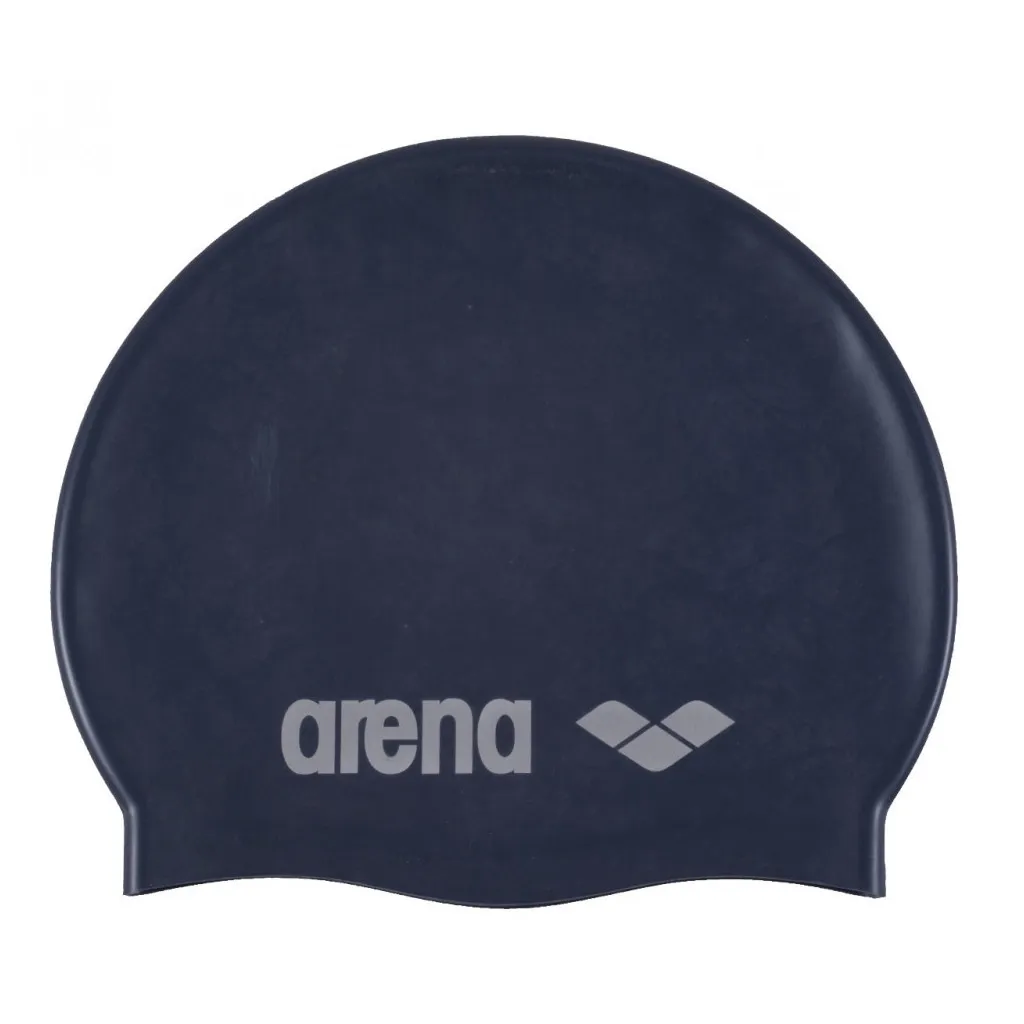 Шапка для плавания Arena Classic Silicone JR 91670-071 темно-синий Дет OSFM (3468333887724)